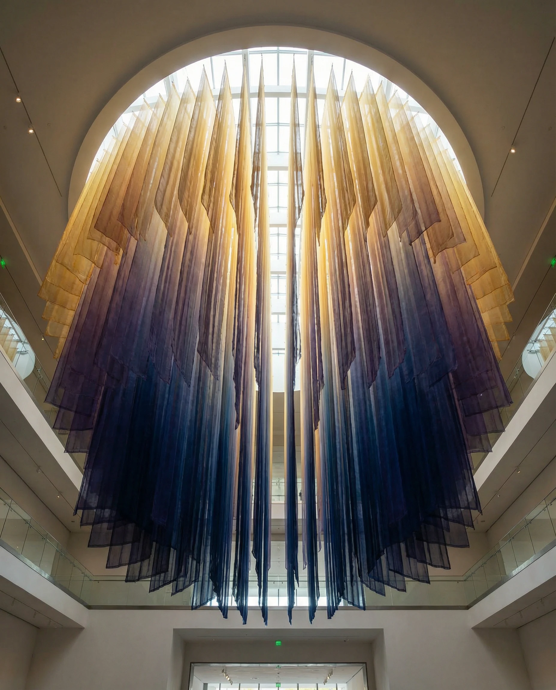 Academy Museum Installation — commercial drapery installation detail 5