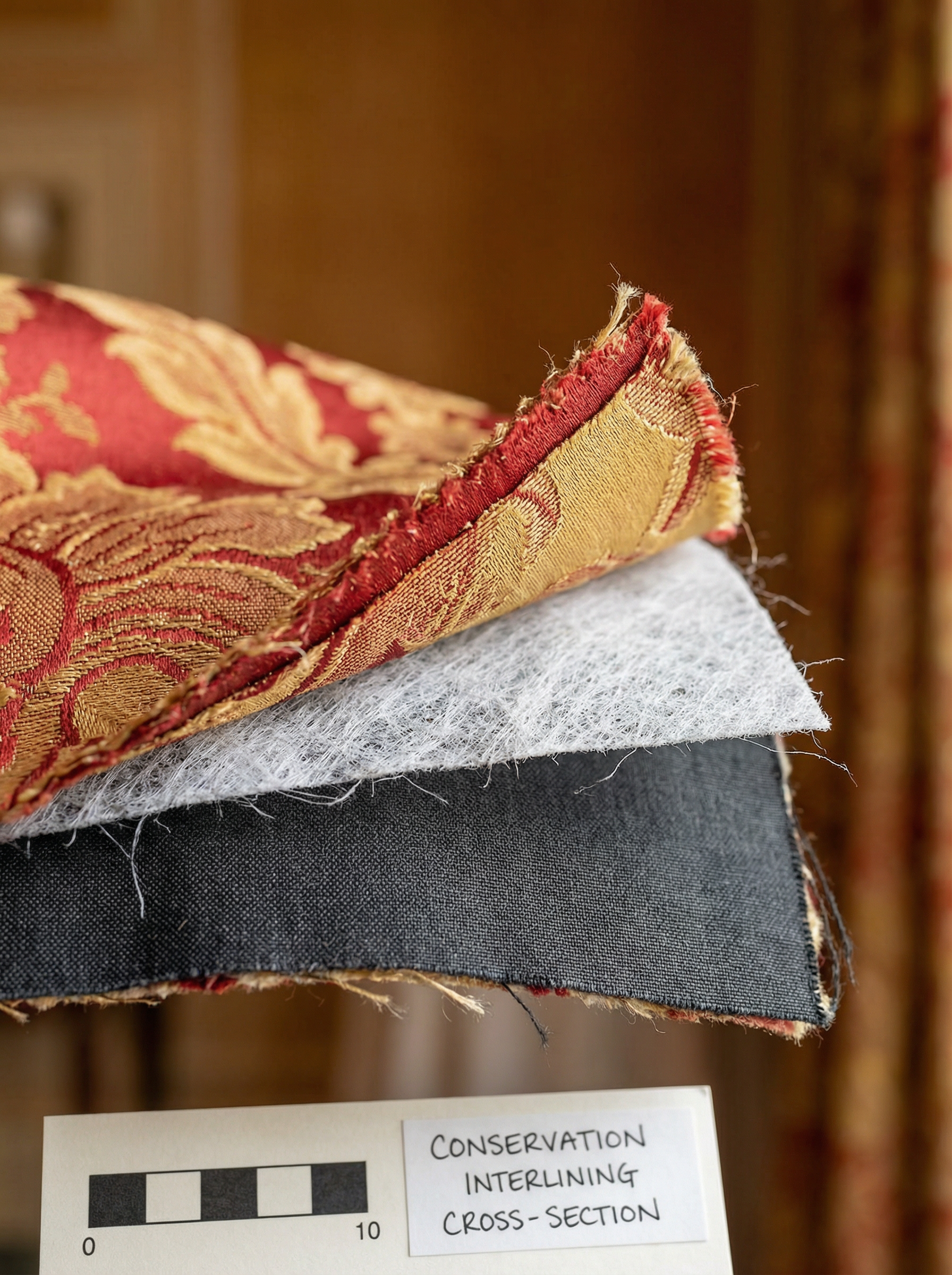 Beverly Hills Hotel Renovation — hospitality drapery installation detail 3